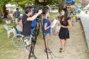 Pessoas com deficiência ou mobilidade reduzida podem usar cadeiras anfíbias no banho de mar - Foto: Aliocha Mauricio/SEDS