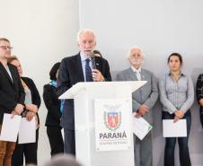 O governador em exercício Darci Piana participa da Posse  dos novos representantes da sociedade civil para a gestão 2019/2021 do O Conselho Estadual do Idoso (CEDI) do Paraná   no Salão de Atos do Palácio Iguaçu,  nesta quarta-feira (24).   Curitiba, 24/04/2019 -  Foto: Geraldo Bubniak/ANPr