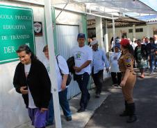 Escola Prática de Trânsito - 21/09/2016 - Atividade com idosos