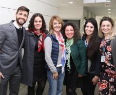 Secretária da Família e Desenvolvimento Social, Fernanda Richa, participa do Seminário de Enfrentamento a Violência contra a Pessoa Idosa - Foto: Rogério Machado/SECS