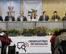 Secretária da Família e Desenvolvimento Social, Fernanda Richa, participa do Seminário de Enfrentamento a Violência contra a Pessoa Idosa - Foto: Rogério Machado/SECS