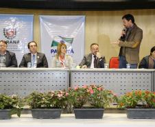 Secretária da Família e Desenvolvimento Social, Fernanda Richa, participa do Seminário de Enfrentamento a Violência contra a Pessoa Idosa - Foto: Rogério Machado/SECS