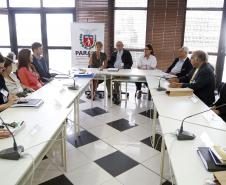 Secretária estadual do Trabalho e Desenvolvimento Social, Fernanda Richa, partcipa da reunião de posse do Conselho Estadual do Idoso.Foto:Divulgação/SEDS