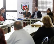 Secretária estadual do Trabalho e Desenvolvimento Social, Fernanda Richa, partcipa da reunião de posse do Conselho Estadual do Idoso.Foto:Divulgação/SEDS