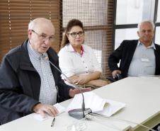 Secretária estadual do Trabalho e Desenvolvimento Social, Fernanda Richa, partcipa da reunião de posse do Conselho Estadual do Idoso.Foto:Divulgação/SEDS