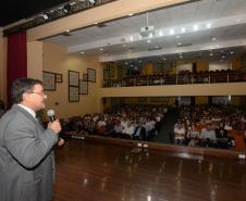 Secretário de Estado da Saúde, Michele Caputo Neto,participa do lançamento da rede integrada de Saúde do idoso em Maringa.
Maringa,23/11/2017
Foto:Venilton Küchler