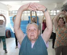 Prática de esportes fortalece laços sociais de pessoas idosas - Foto: Aliocha Maurício/SEDS