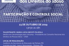 Reunião Ampliada e Descentralizada do Conselho Estadual dos Direitos do Idoso do Paraná