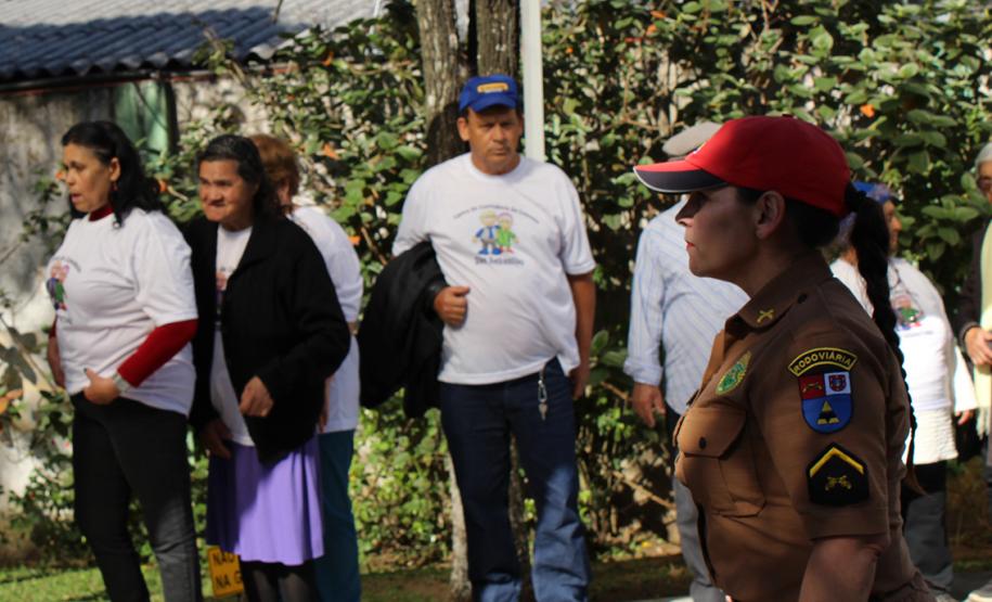 Escola Prática de Trânsito - 21/09/2016 - Atividade com idosos