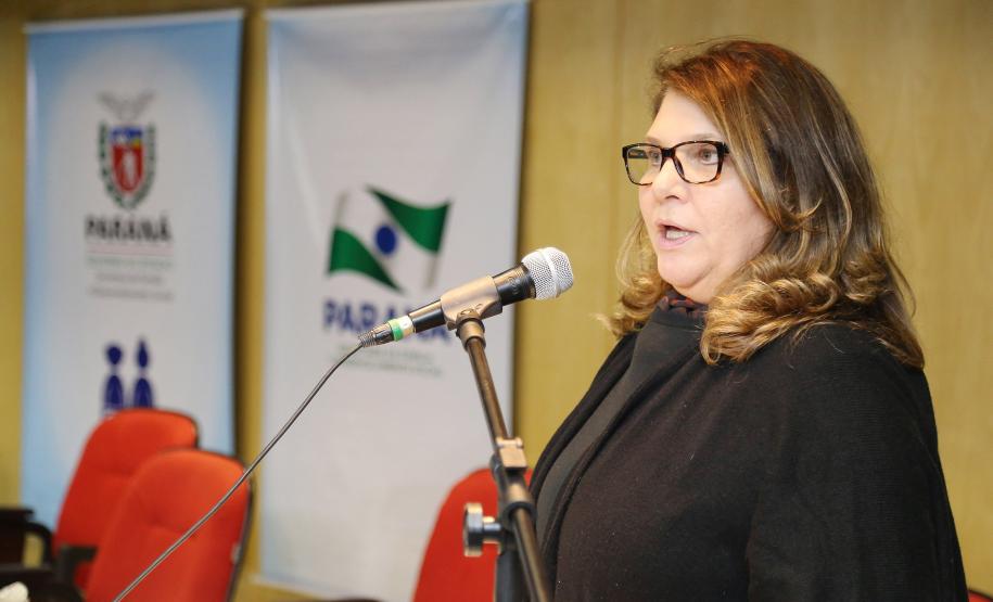 Secretária da Família e Desenvolvimento Social, Fernanda Richa, participa do Seminário de Enfrentamento a Violência contra a Pessoa Idosa - Palestra com Dra Rosana Beveranço, Procuradora da Pessoa Idosa MPPR Foto: Rogério Machado/SECS
