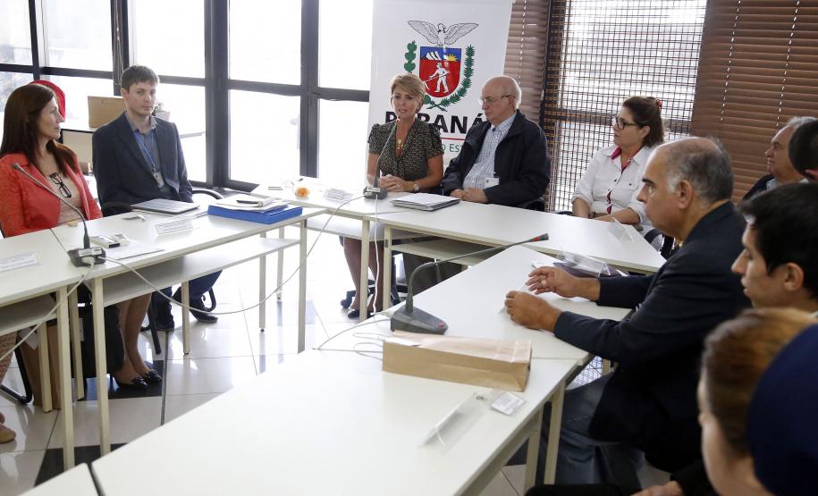 Secretária estadual do Trabalho e Desenvolvimento Social, Fernanda Richa, partcipa da reunião de posse do Conselho Estadual do Idoso.Foto:Divulgação/SEDS