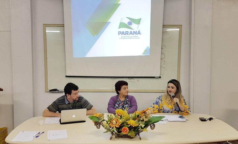 01/11/2017 - Conselho Estadual dos Direitos do Idoso reúne técnicos e gestores em Foz Conselho Estadual dos Direitos do Idoso reúne técnicos e gestores em Foz - Foto: Divulgação/SEDS
