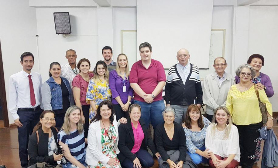 01/11/2017 - Conselho Estadual dos Direitos do Idoso reúne técnicos e gestores em Foz Conselho Estadual dos Direitos do Idoso reúne técnicos e gestores em Foz - Foto: Divulgação/SEDS