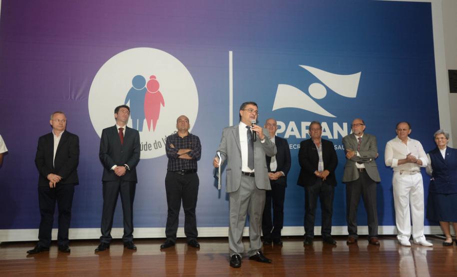 Secretário de Estado da Saúde, Michele Caputo Neto,participa do lançamento da rede integrada de Saúde do idoso em Maringa.
Maringa,23/11/2017
Foto:Venilton Küchler