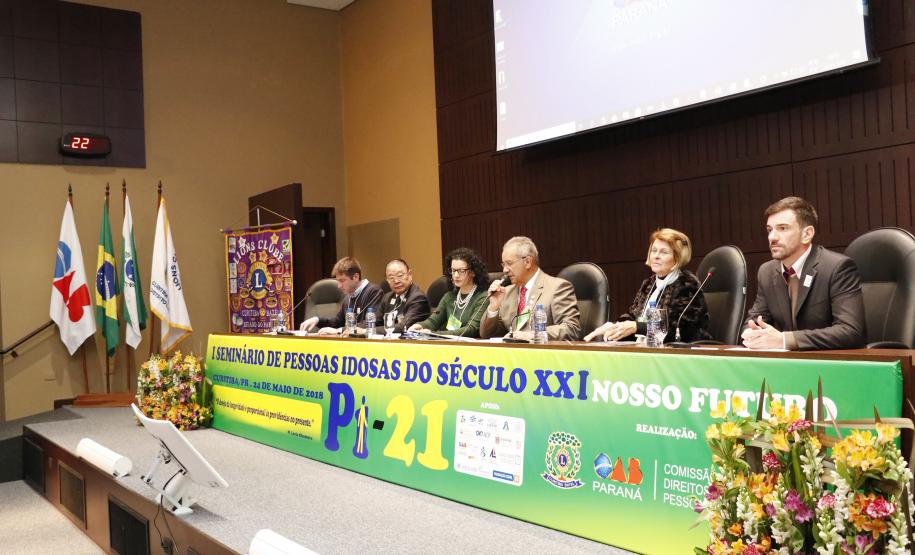 Secretaria da Família participa de Seminário da Pessoa Idosa - Foto: Aliocha Maurício/SEDS