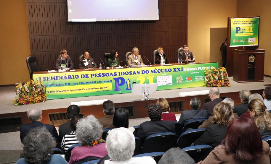 Secretaria da Família participa de Seminário da Pessoa Idosa - Foto: Aliocha Maurício/SEDS