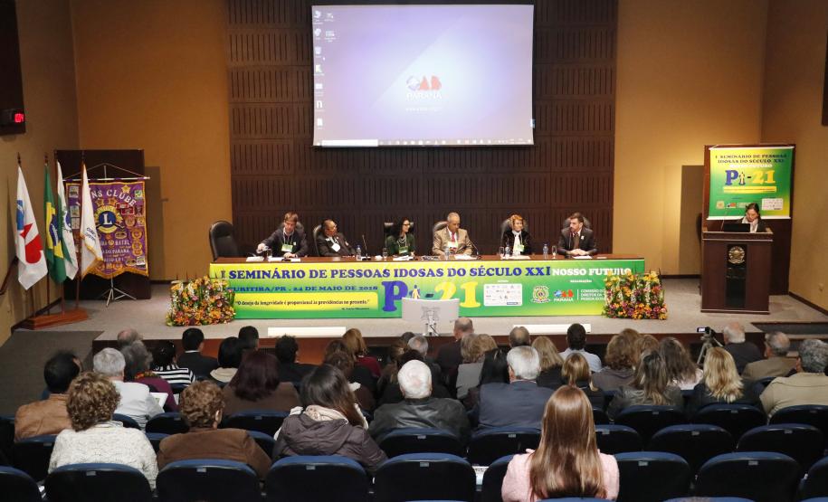 Secretaria da Família participa de Seminário da Pessoa Idosa - Foto: Aliocha Maurício/SEDS