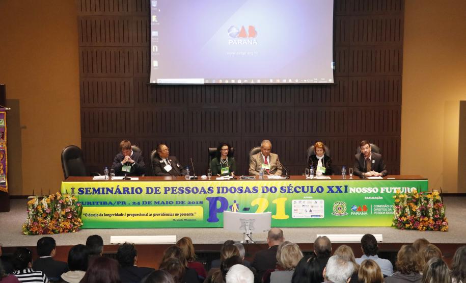 Secretaria da Família participa de Seminário da Pessoa Idosa - Foto: Aliocha Maurício/SEDS