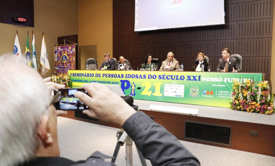 Secretaria da Família participa de Seminário da Pessoa Idosa - Foto: Aliocha Maurício/SEDS