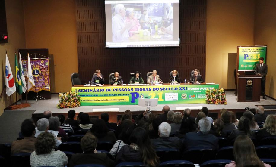 Secretaria da Família participa de Seminário da Pessoa Idosa - Foto: Aliocha Maurício/SEDS