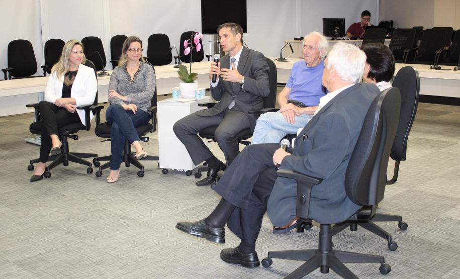 Palestra celebra 15 anos do Estatuto do idoso com reflexão sobre qualidade de vida - Foto: Aliocha Maurício/SEDS